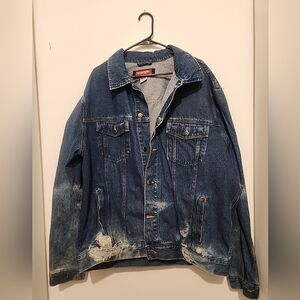 Wrangler Distressed Denim Jacket